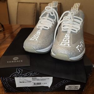 Versace Venice Silver Sneakers